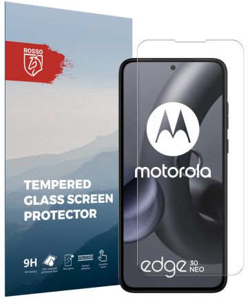 Rosso Motorola Edge 30 Neo 9H Tempered Glass Screen Protector Screen Protectors