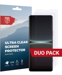 Rosso Sony Xperia 5 IV Ultra Clear Screen Protector Duo Pack