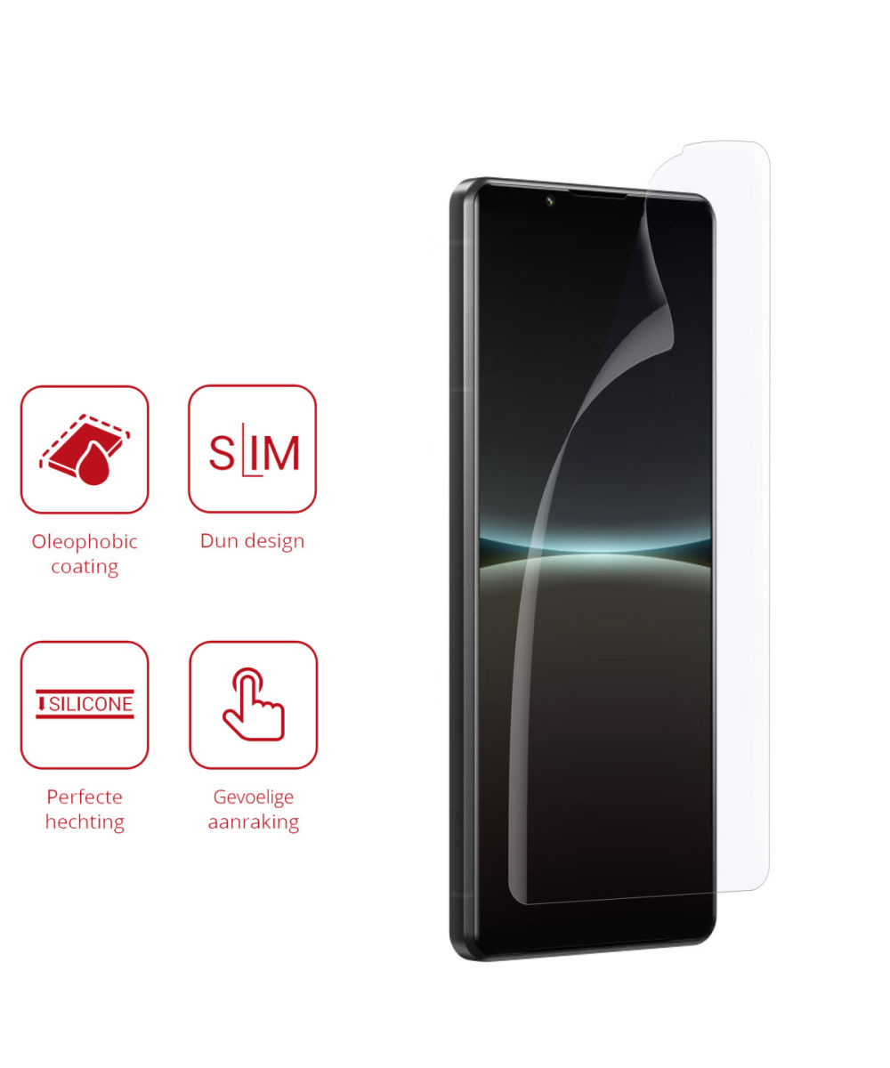 Rosso Sony Xperia 5 IV Ultra Clear Screen Protector Duo Pack afbeelding 2