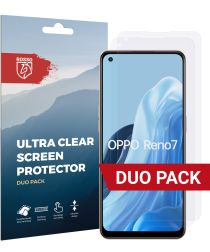 Rosso Oppo Reno 7 Ultra Clear Screen Protector Duo Pack