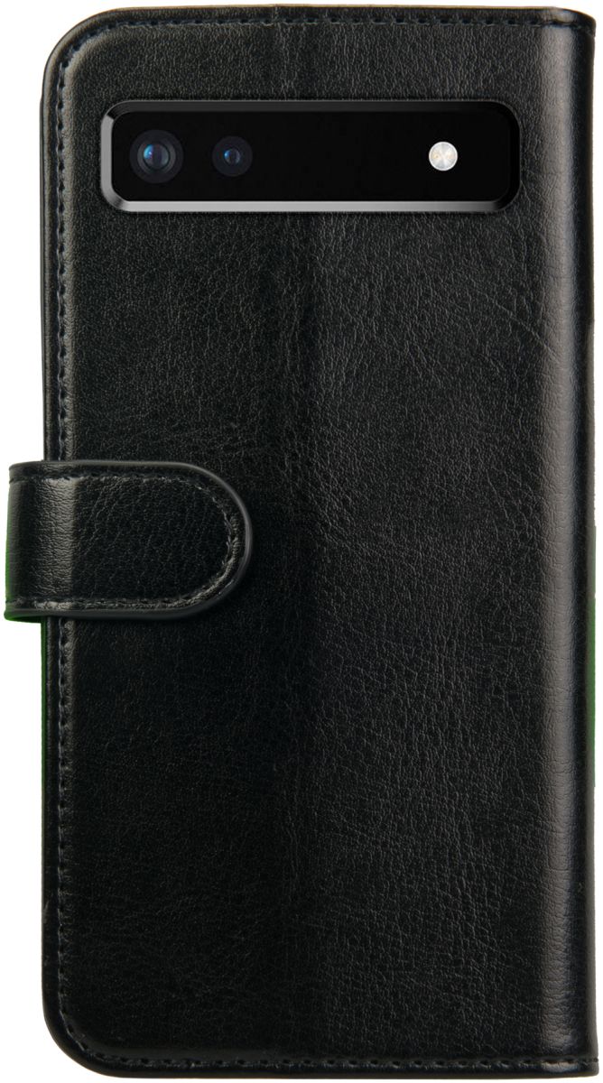 Rosso Element Google Pixel 6a Hoesje Book Cover Wallet Zwart afbeelding 2