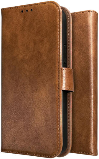 Rosso Element Redmi 10C Hoesje Book Cover Wallet Bruin afbeelding 7