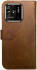 Rosso Element Redmi 10C Hoesje Book Cover Wallet Bruin afbeelding 2