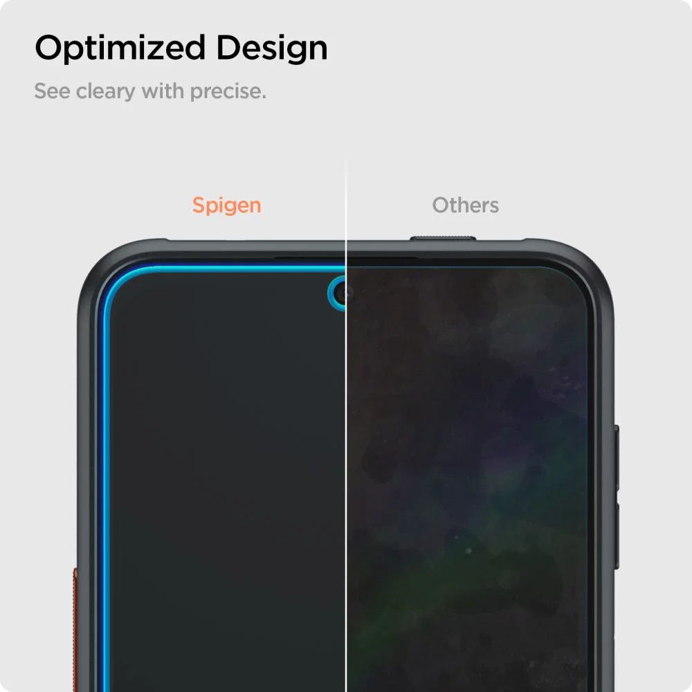 Spigen Glas.tR Samsung Galaxy Xcover 6 Pro Screen Protector (2-Pack) afbeelding 7