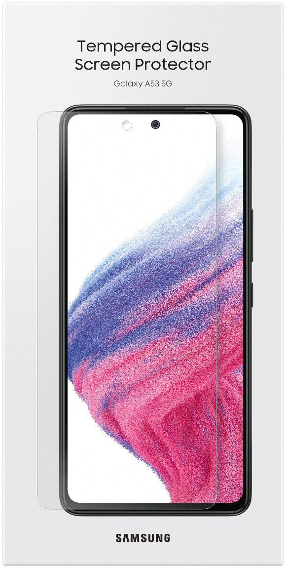 Origineel Samsung A53 Bundel (Silicone Cover Zwart en Tempered Glass) afbeelding 8