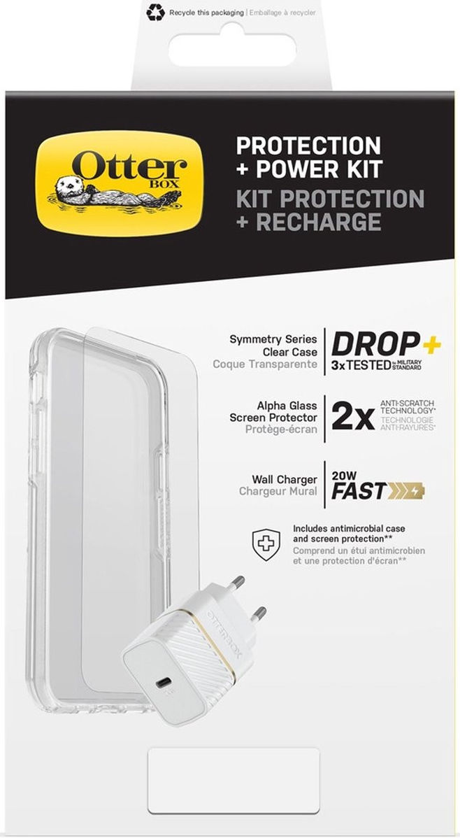 OtterBox iPhone 13 Pro Max Set Hoesje + Screen Protector + Lader 20W afbeelding 1