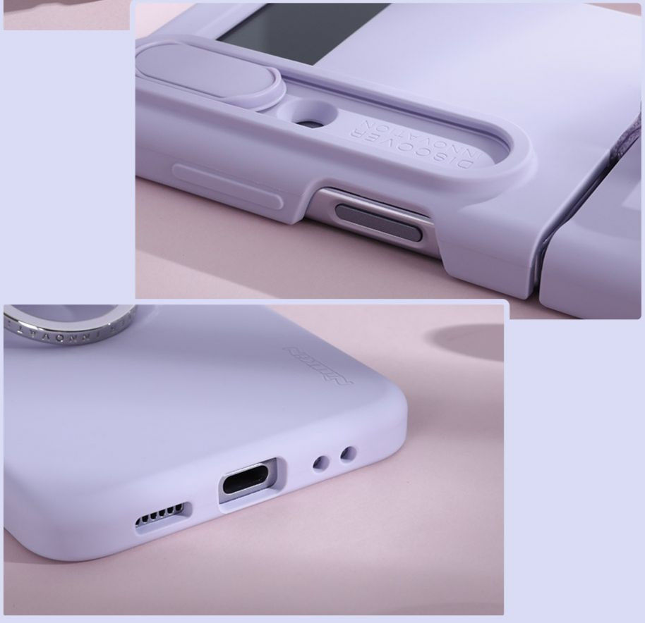 Nillkin CamShield Samsung Galaxy Z Flip 4 Hoesje Camera Slider Zwart afbeelding 16