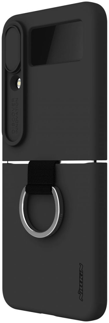 Nillkin CamShield Samsung Galaxy Z Flip 4 Hoesje Camera Slider Zwart afbeelding 3