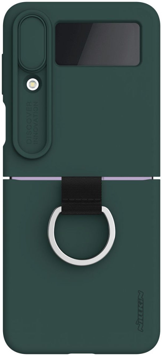 Nillkin CamShield Samsung Galaxy Z Flip 4 Hoesje Camera Slider Groen afbeelding 1