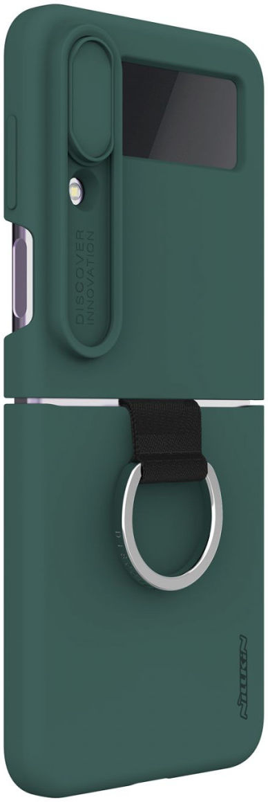 Nillkin CamShield Samsung Galaxy Z Flip 4 Hoesje Camera Slider Groen afbeelding 2