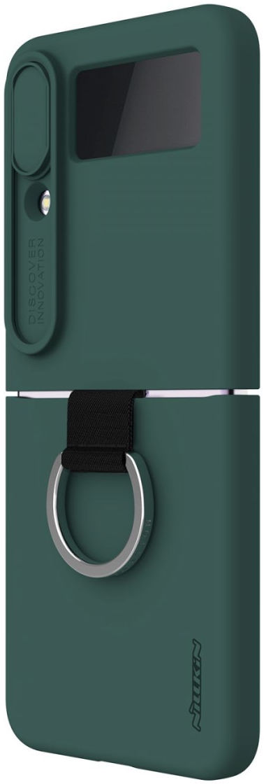 Nillkin CamShield Samsung Galaxy Z Flip 4 Hoesje Camera Slider Groen afbeelding 3