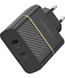 OtterBox Fast Charge PD 3.0 USB/USB-C Oplader 30W Adapter Zwart