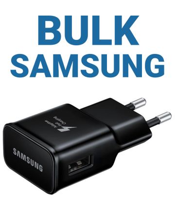 BULK SAMSUNG | 15W Travel Adapter Fast Charge USB-A Adapter Zwart Opladers