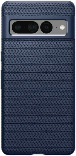 Spigen Liquid Air Google Pixel 7 Pro Hoesje Back Cover Blauw afbeelding 2