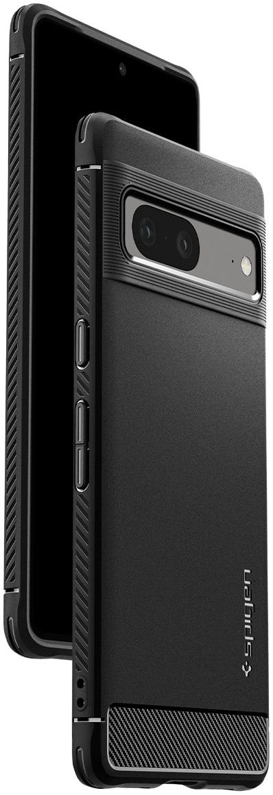 Spigen Rugged Armor Google Pixel 7 Hoesje Back Cover Zwart afbeelding 4