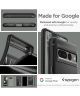 Spigen Rugged Armor Google Pixel 7 Pro Hoesje Back Cover Zwart