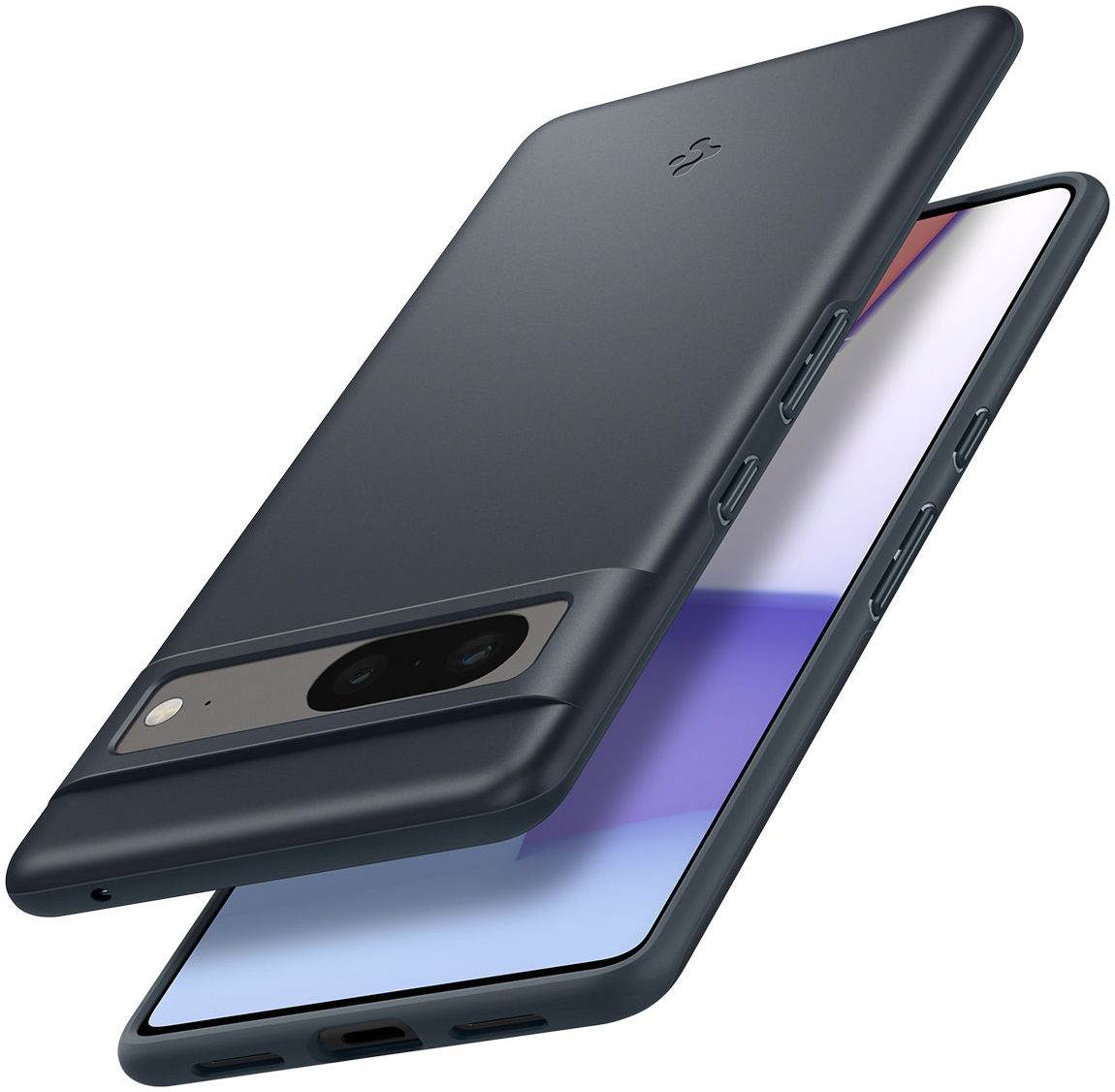 Spigen Thin Fit Google Pixel 7 Hoesje Back Cover Grijs afbeelding 14