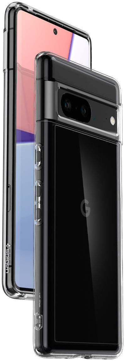 Spigen Ultra Hybrid Google Pixel 7 Hoesje Back Cover Transparant afbeelding 4