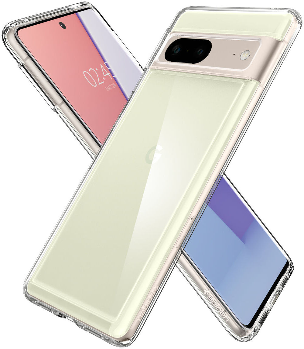 Spigen Ultra Hybrid Google Pixel 7 Hoesje Back Cover Transparant afbeelding 5