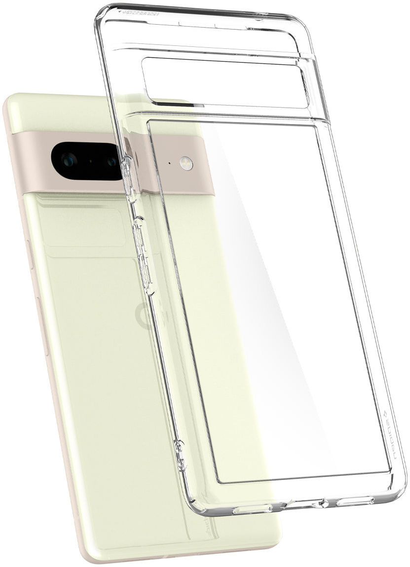 Spigen Ultra Hybrid Google Pixel 7 Hoesje Back Cover Transparant afbeelding 6