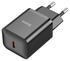 Hoco 20W USB-C Oplader Fast Charge Adapter + USB-C Kabel 1M Zwart afbeelding 6