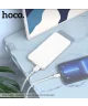 Hoco J100 Ultra Dunne USB Powerbank 10.000 mAh Wit