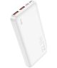Hoco Powerbank 10.000 mAh Power Delivery en Quick Charge 22.5W Wit