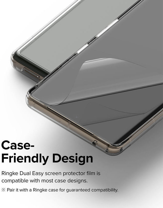 Ringke Dual Easy Film Google Pixel 7 Pro Screen Protector 2-Pack afbeelding 10