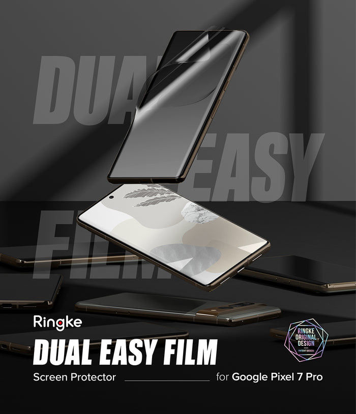 Ringke Dual Easy Film Google Pixel 7 Pro Screen Protector 2-Pack afbeelding 3