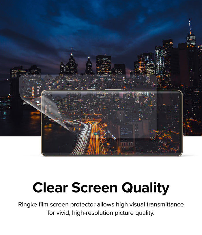Ringke Dual Easy Film Google Pixel 7 Pro Screen Protector 2-Pack afbeelding 5