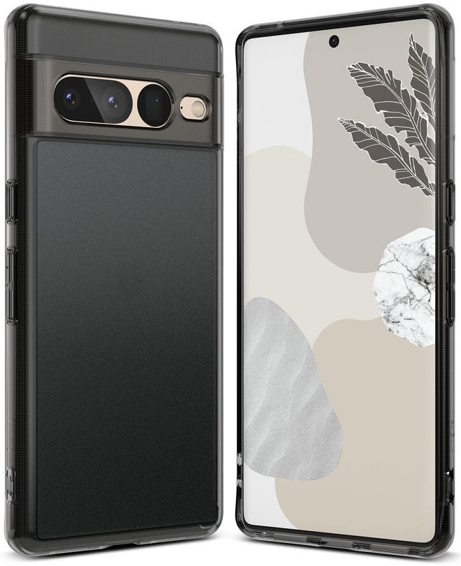 Ringke Fusion Google Pixel 7 Pro Hoesje Back Cover Matte Zwart afbeelding 1