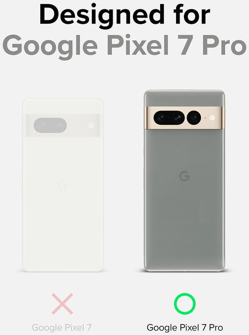 Ringke Fusion Google Pixel 7 Pro Hoesje Back Cover Matte Zwart afbeelding 4