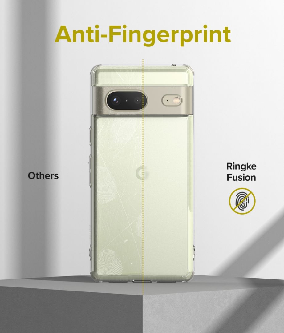 Ringke Fusion Google Pixel 7 Hoesje Back Cover Transparant afbeelding 2