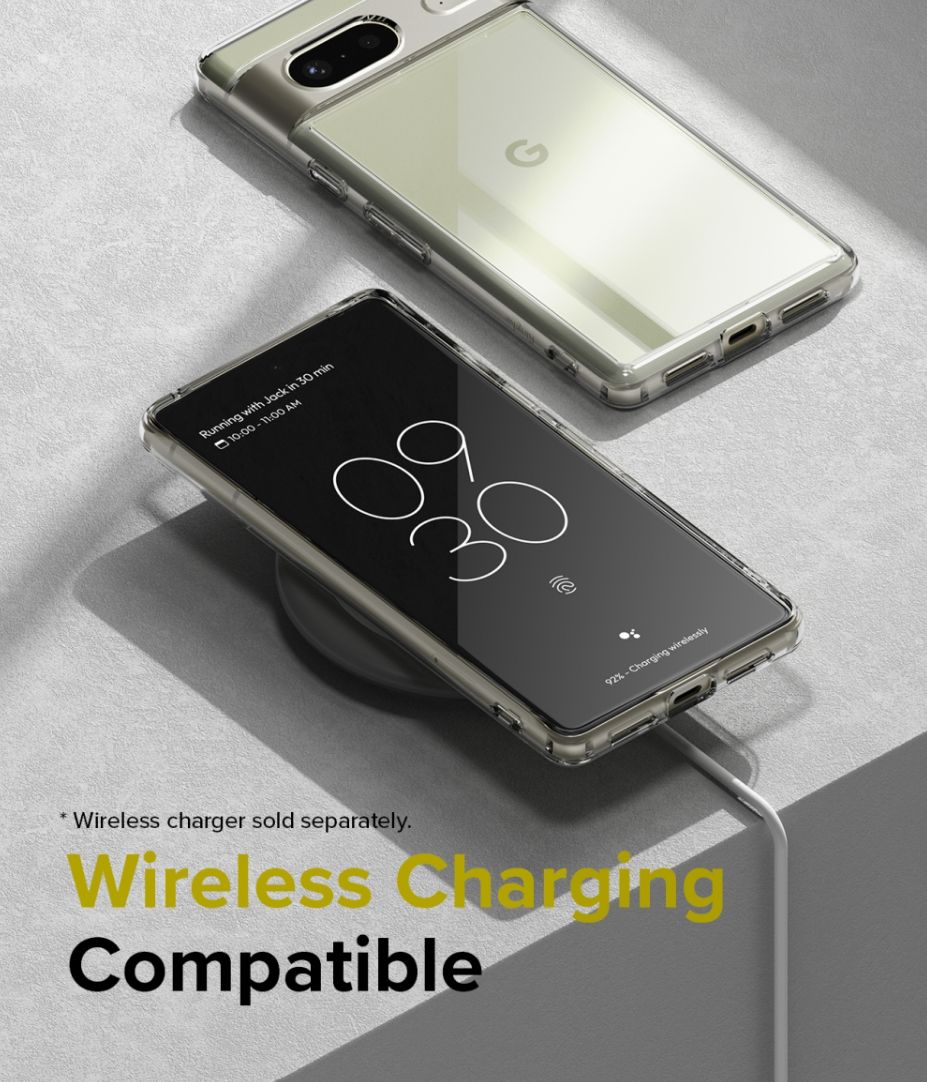 Ringke Fusion Google Pixel 7 Hoesje Back Cover Transparant afbeelding 4