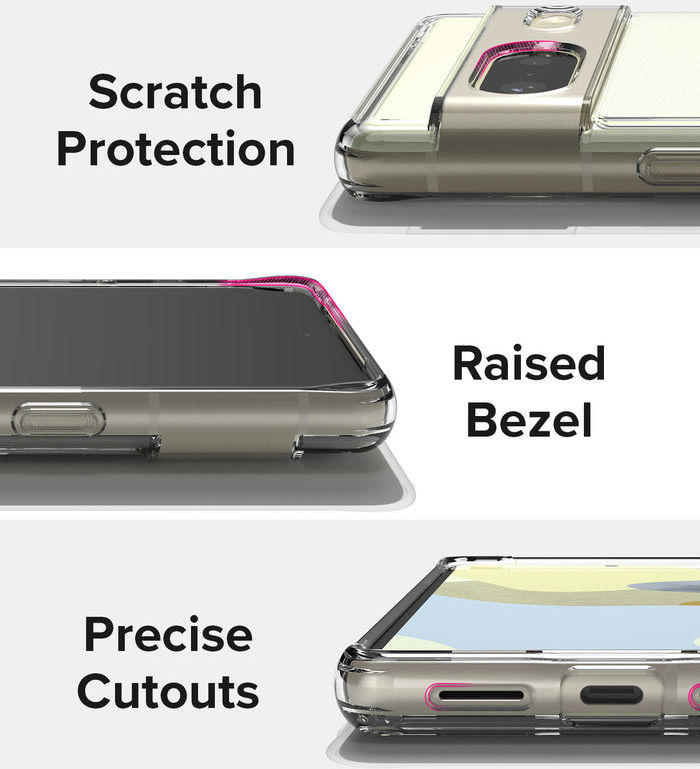 Ringke Fusion Google Pixel 7 Hoesje Back Cover Mat Transparant afbeelding 9