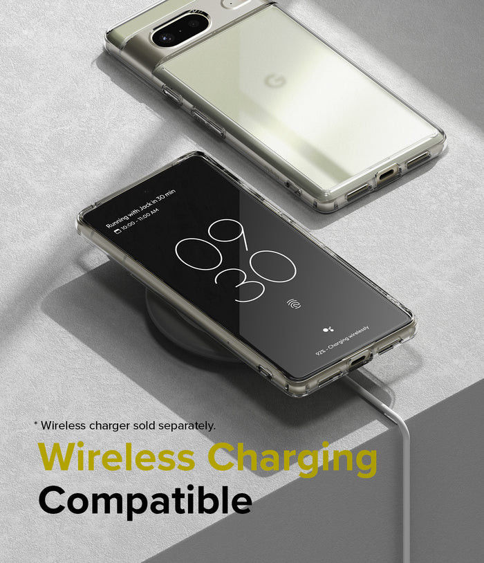 Ringke Fusion Google Pixel 7 Hoesje Back Cover Mat Zwart afbeelding 8