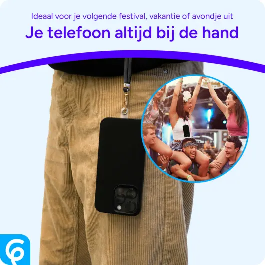 Universeel Telefoon Koord - Verstelbare Smartphone Ketting Groen afbeelding 2