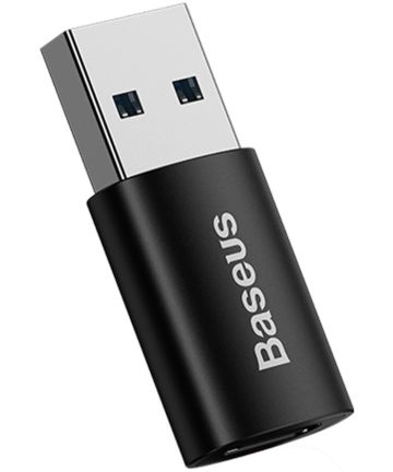 Baseus Ingenuity Universele USB 3.1 naar USB-C Adapter Converter Zwart Kabels