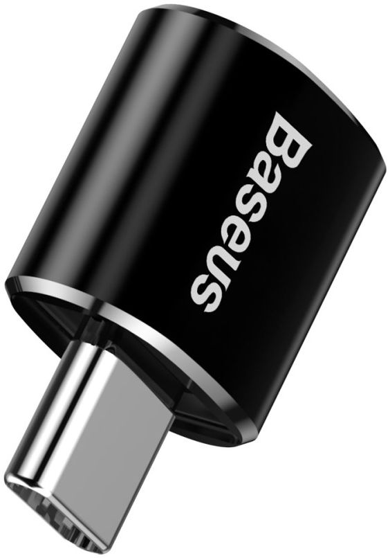 Baseus Mini USB-C naar USB-A Adapter Converter 2.4A Zwart afbeelding 15