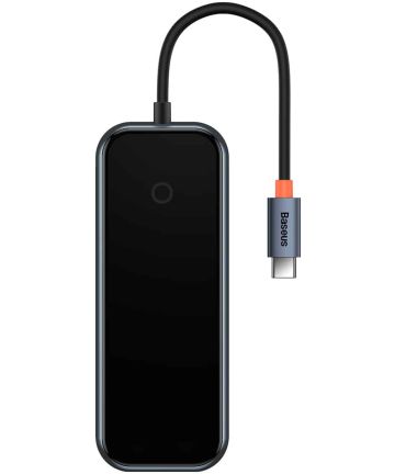 Baseus AcmeJoy USB-C naar USB-A/HDMI/USB-C Adapter Grijs Kabels