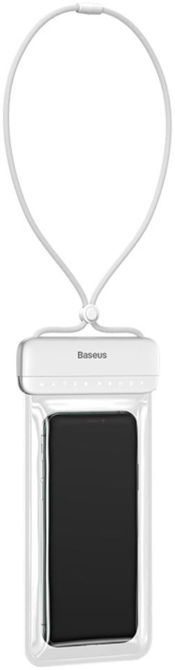 Baseus Waterdicht Telefoonhoesje voor Smartphones tot 7.2 Inch Wit afbeelding 2