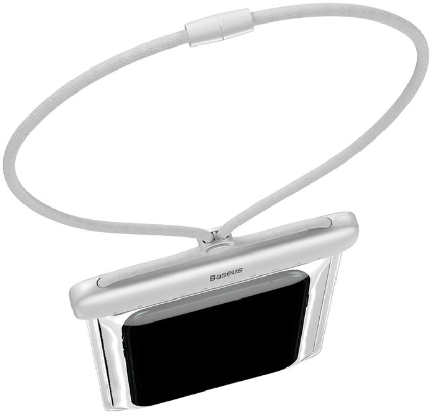 Baseus Waterdicht Telefoonhoesje voor Smartphones tot 7.2 Inch Wit afbeelding 10