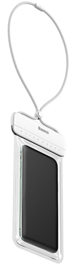 Baseus Waterdicht Telefoonhoesje voor Smartphones tot 7.2 Inch Wit afbeelding 11