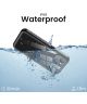 SBG iPhone 14 Plus Waterdicht Hoesje Schokbestendig Transparant/Zwart