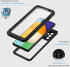 SBG Samsung Galaxy A52 / A52S Waterdicht Hoesje Schokbestendig Zwart afbeelding 8