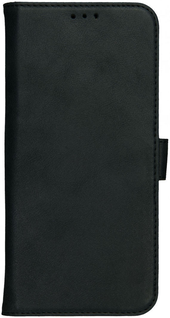 Rosso Deluxe Samsung Galaxy S23 Hoesje Echt Leer Book Case Zwart afbeelding 5