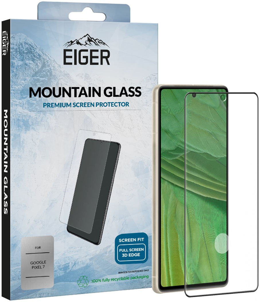 Eiger Google Pixel 7 Tempered Glass 3D Fingerprint Friendly afbeelding 1