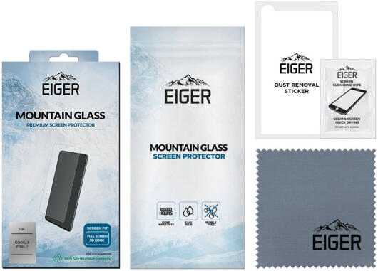 Eiger Google Pixel 7 Tempered Glass 3D Fingerprint Friendly afbeelding 4