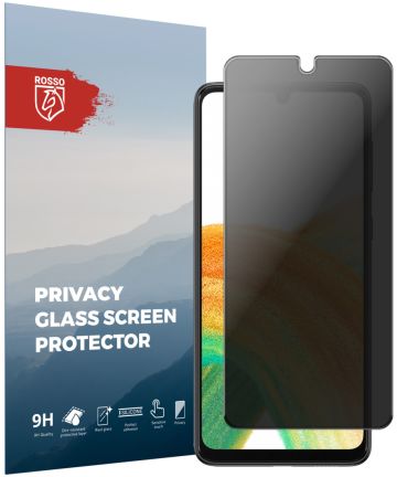 Rosso Samsung Galaxy A33 9H Tempered Glass Screen Protector Privacy Screen Protectors