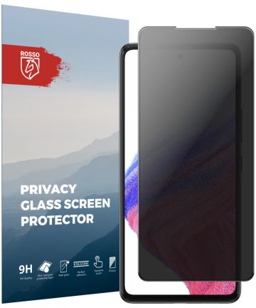 Rosso Samsung Galaxy A53 9H Tempered Glass Screen Protector Privacy Screen Protectors